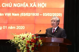 Efectúan seminario sobre Partido Comunista de Vietnam en ocasión de su fundación