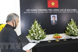 Rinden homenaje póstumo a Le Kha Phieu en países latinoamericanos 