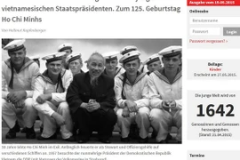 Medios internacionales destacan trascendencia del Presidente Ho Chi Minh