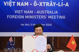 Efectúan II Reunión de Relaciones Exteriores Vietnam-Australia