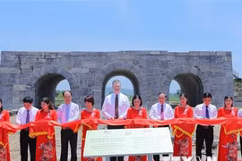 Finalizan proyecto de restauración de Ciudadela de dinastía Ho