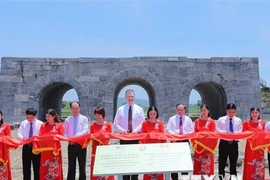 Finalizan proyecto de restauración de Ciudadela de dinastía Ho