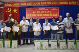 Apoyan a las víctimas del Agente Naranja en provincia vietnamita de Bac Lieu