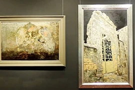 Deleita exposición de pinturas de laca al público de Hanoi 