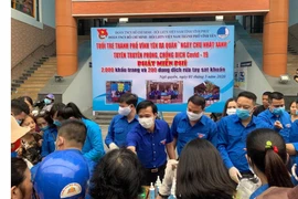 Lanza provincia vietnamita de Vinh Phuc Mes de la Juventud 2020