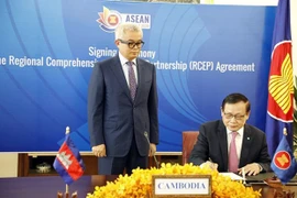 Valora prensa camboyana la firma del acuerdo RCEP como logro histórico de la región