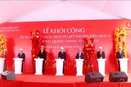 Inician en provincia vietnamita construcción de zona turística costera