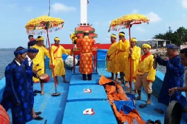 Celebran en Quang Nam festival dedicado al dios de los peces