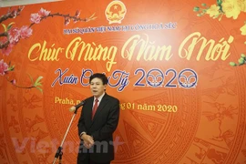 Vietnamitas en república Checa y Argelia se reúnen con motivo del Tet