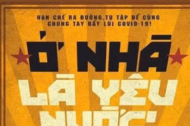 Periódico británico destaca carteles vietnamitas en lucha contra el COVID-19