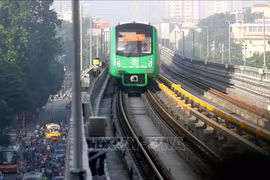Realizarán en Hanoi pruebas del megaproyecto ferrviario este fin de semana