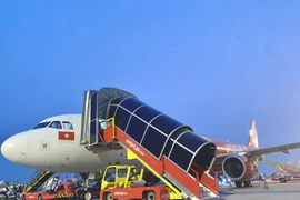 Vietjet Air de Vietnam empieza a encargarse de sus servicios terrestres