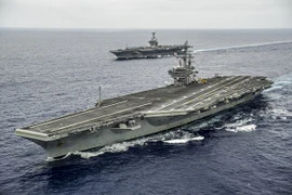 Envía Estados Unidos dos portaaviones al Mar del Este