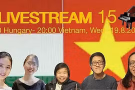Efectúan concierto en línea con motivo del Día de Independencia de Vietnam y de Hungría