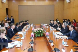 Dirigente partidista de Vietnam recibe a delegación del Consejo Empresarial Estados Unidos - ASEAN
