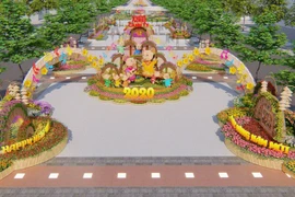  Calle de flores de Nguyen Hue 2020: Moderna e imbuida de la identidad cultural vietnamita