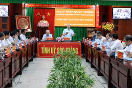 Delegación del Comité Central del Partido de trabajo en Soc Trang