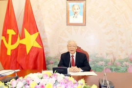 Máximo dirigente de Vietnam sostiene conversaciones con su homólogo de China