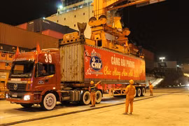 Recibe puerto marítimo de Hai Phong primeros contenedores internacionales en 2020 
