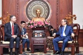Dirigente de Ciudad Ho Chi Minh recibe a embajador estadounidense