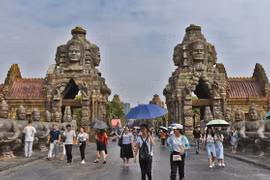 Ingresos de entradas a parque Angkor en Camboya disminuyen en 75 por ciento
