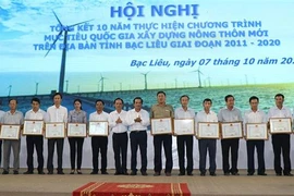 Provincia vietnamita de Bac Lieu por agilizar la construcción de nuevas zonas rurales
