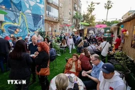 Un espacio cultural y culinario vietnamita en Israel. (Foto: VNA)