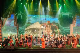 El festival resalta los valores e identidades culturales de los grupos étnicos minoritarios. (Foto: VNA)