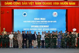 Inauguran en Vietnam curso de capacitación de oficiales de Estado Mayor de ONU