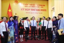 Presidente del Parlamento vietnamita esboza misiones para provincia de Thanh Hoa