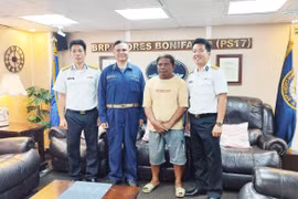 Rescatan a pescador filipino a la deriva cerca de Truong Sa de Vietnam
