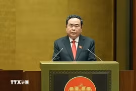El nuevo presidente de la Asamblea Nacional de Vietnam, Tran Thanh Man (Fuente: VNA)