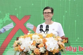 Angela Pratt, representante jefa de la Organización Mundial de la Salud en Vietnam. (Foto: Vietnam+)