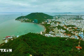 Una zona turística en la ciudad de Vung Tau (Fuente: VNA)