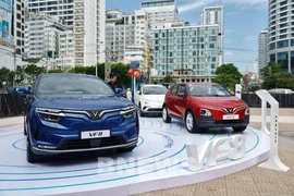 Algunos modelos de automóviles de VinFast (Fuente: VNA)