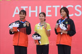 Le Thi Tuyet Mai logra el oro en los 400 metros femeninos (Fuente: VNA)