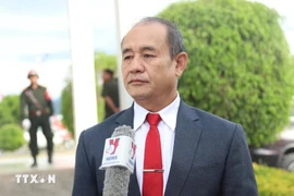 Bounhom Thedthany, subsecretario del Comité Partidista en la provincia laosiana de Xiengkhouang (Fuente: VNA)
