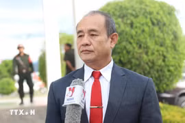 Bounhom Thedthany, subsecretario del Comité Partidista en la provincia laosiana de Xiengkhouang (Fuente: VNA)