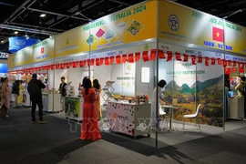 En el stand de Vietnam (Fuente: VNA)