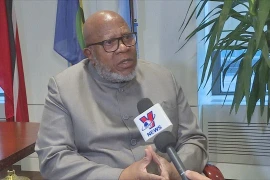 Dennis Francis, presidente del 78 período de sesiones de la Asamblea General de Naciones Unidas. (Fuente: VNA)