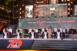 En la ceremonia de inauguración (Fuente: VNA)