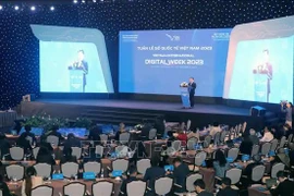 En la inauguración de la Semana Digital Internacional de Vietnam 2023 (Fuente: VNA) 