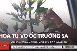 Obsequios desde y hacia Truong Sa, una forma de motivar a los soldados vietnamitas