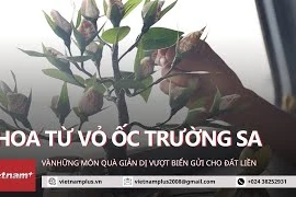 Obsequios desde y hacia Truong Sa, una forma de motivar a los soldados vietnamitas