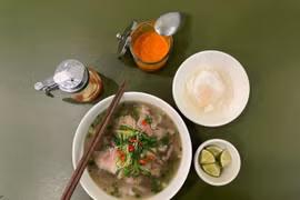 El pho servido por Ten ten (Fuente: Vietnam+)