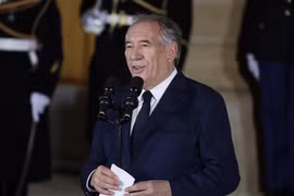 El nuevo primer ministro de Francia, François Bayrou. (Foto: Xinhua/VNA) 