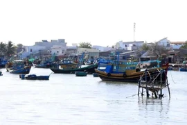 Barcos pesqueros en la provincia de Binh Thuan (Fuente: VNA)