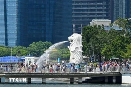 En Marina Bay, Singapur (Fuente: VNA)