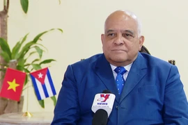 El embajador de Cuba en Vietnam, Orlando Hernández Guillén (Fuente: VNA)