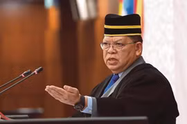 El presidente de la Cámara de Representantes de Malasia, Tan Sri Dato' Johari Bin Abdul (Foto: Bernama)